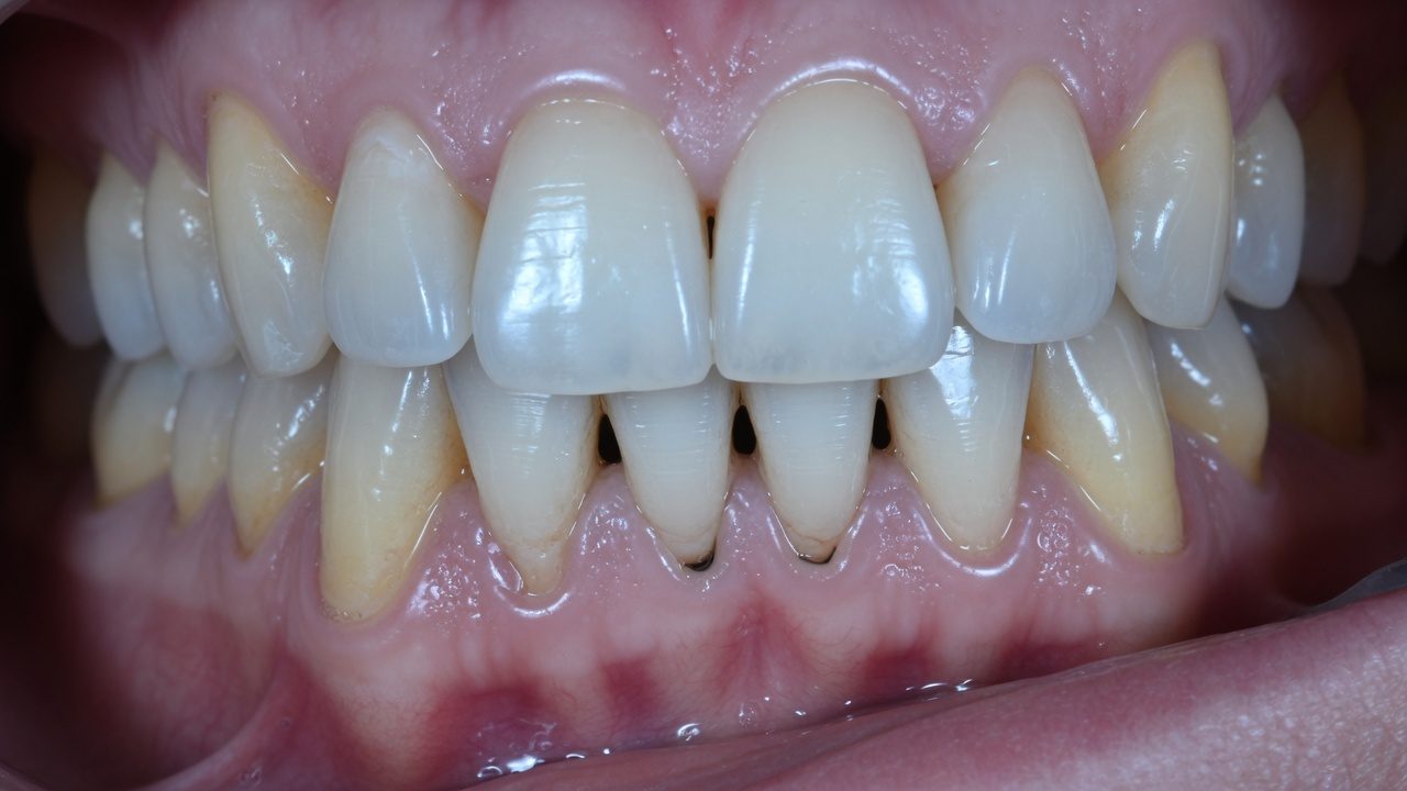 Récession gingivale et déchaussement des dents