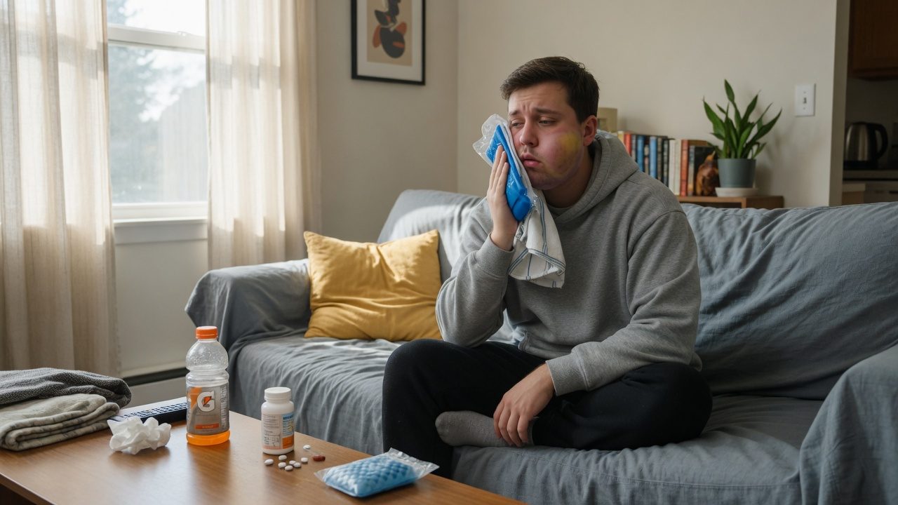 Récupération après extraction de dent de sagesse : douleur, gonflement et soins