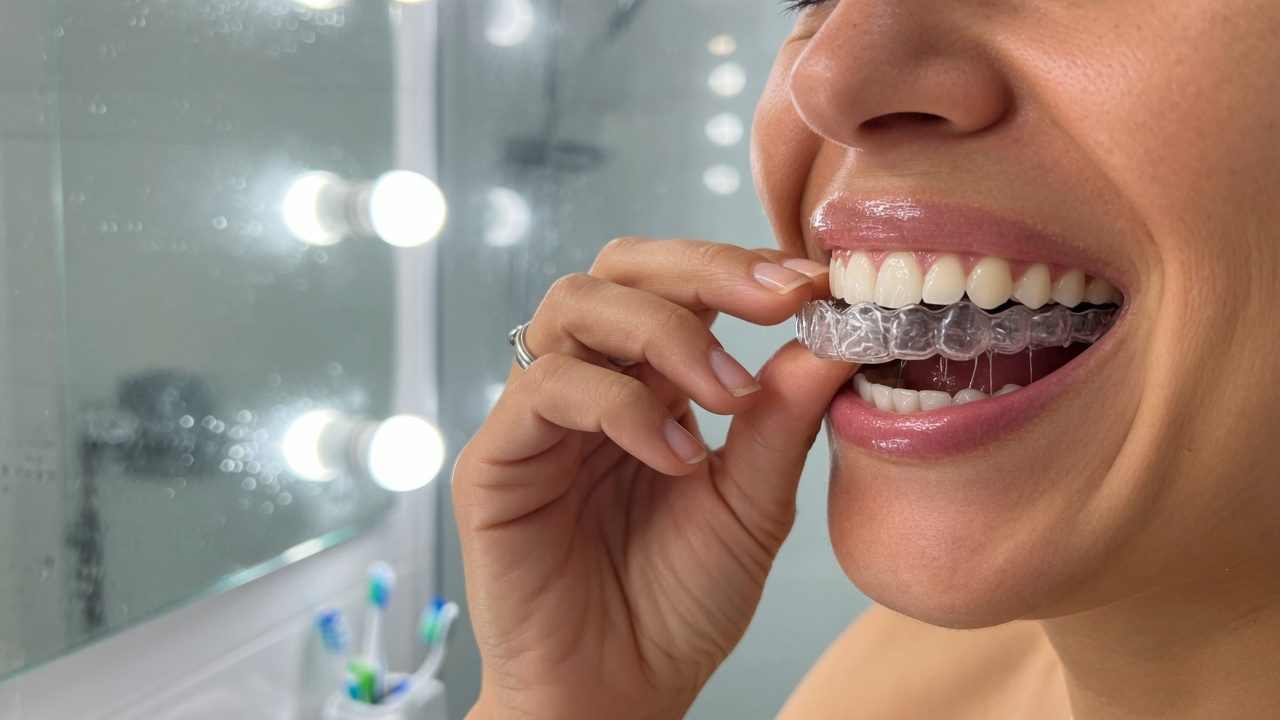 Gouttière dentaire d'alignement : corriger des dents de travers sans bagues